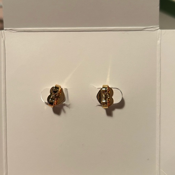 NWT Kate spade pearl/gold earrings - Picture 3 of 4